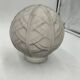 Art Deco glass pendant light