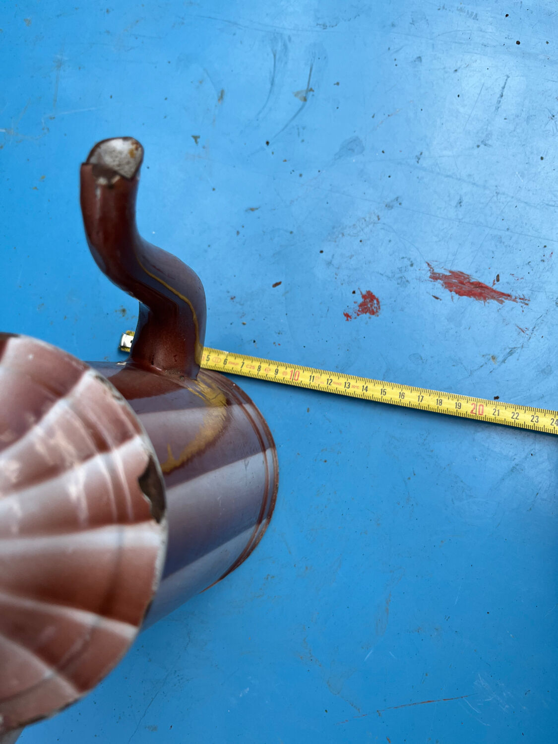 Enamelled coffee maker