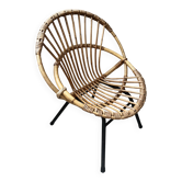 Child's rattan armchair