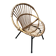 Child's rattan armchair