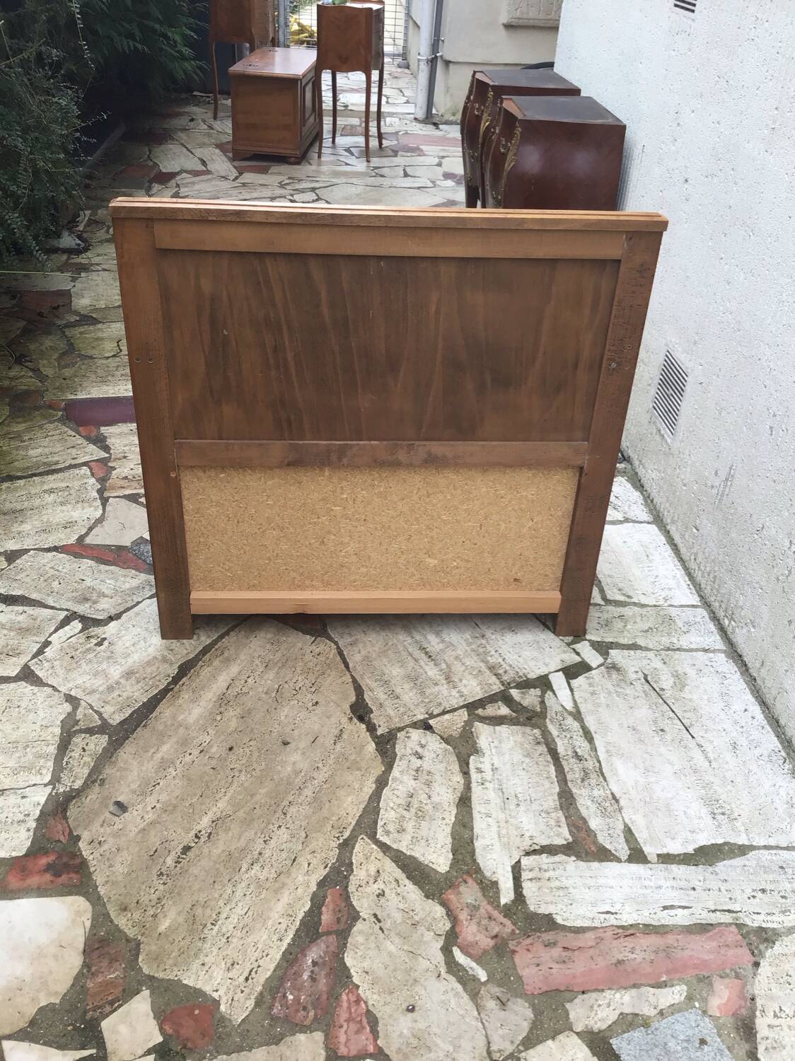 Antique solid wood bench/chest