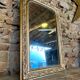 Ancien miroir doré Louis Phillipe