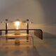Herda, 80s wall lamp, plexiglass