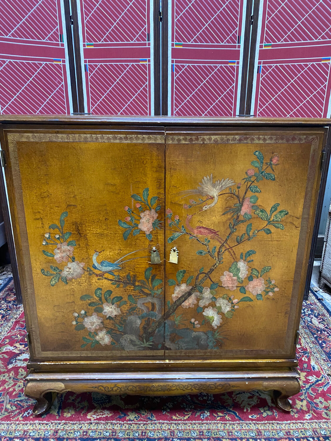 Bar furniture old Asian Chinese style transformed