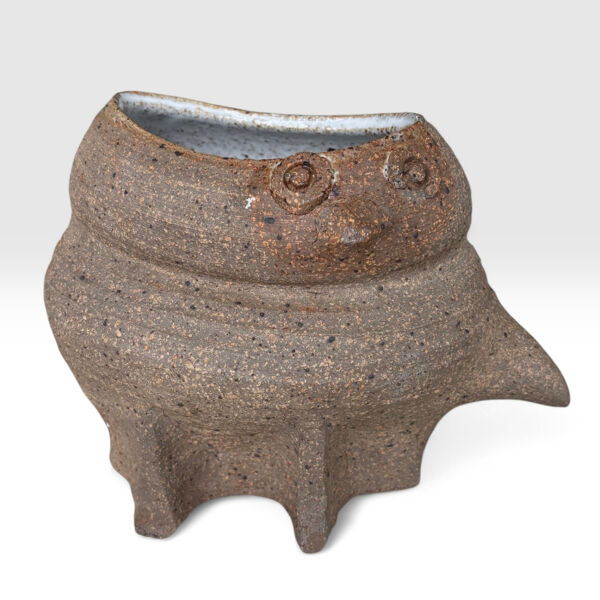Jacques POUCHAIN, vase zoomorphe