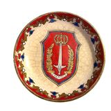 Vide-poche, coupelle en émaux de Longwy, XXème s.