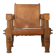 Brutalist Vintage Safari Armchair