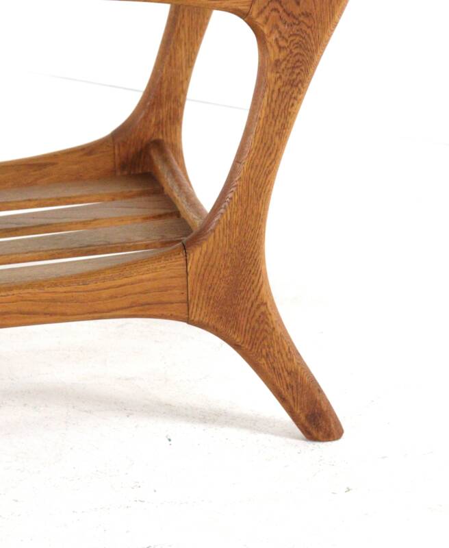 Coffee table 'Huizen' - dutch mid centiry modern design - organic shapes