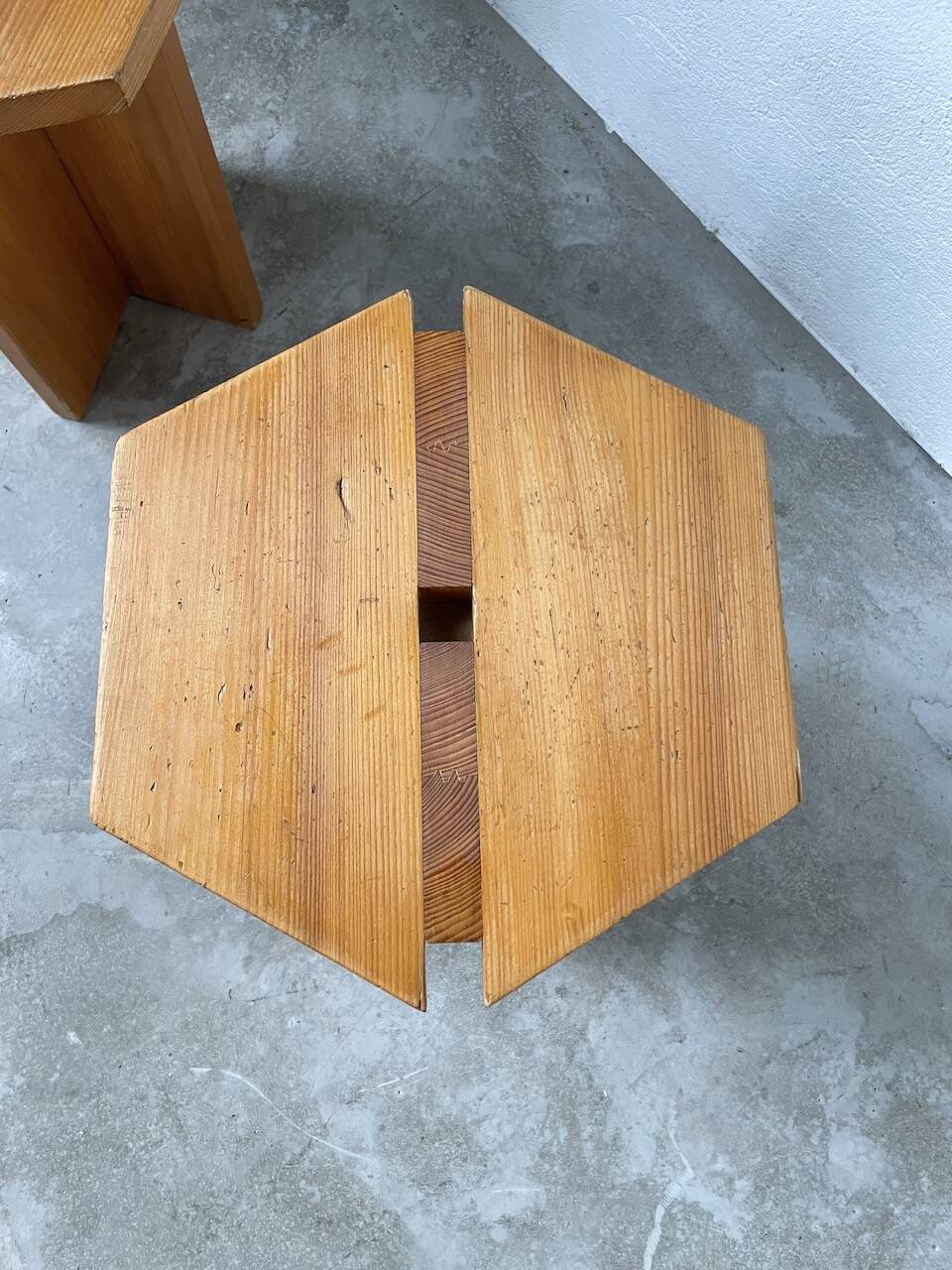 Pair of René Martin stools