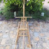 Rattan rocking horse