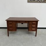Scandinavian teak desk, circa 1970