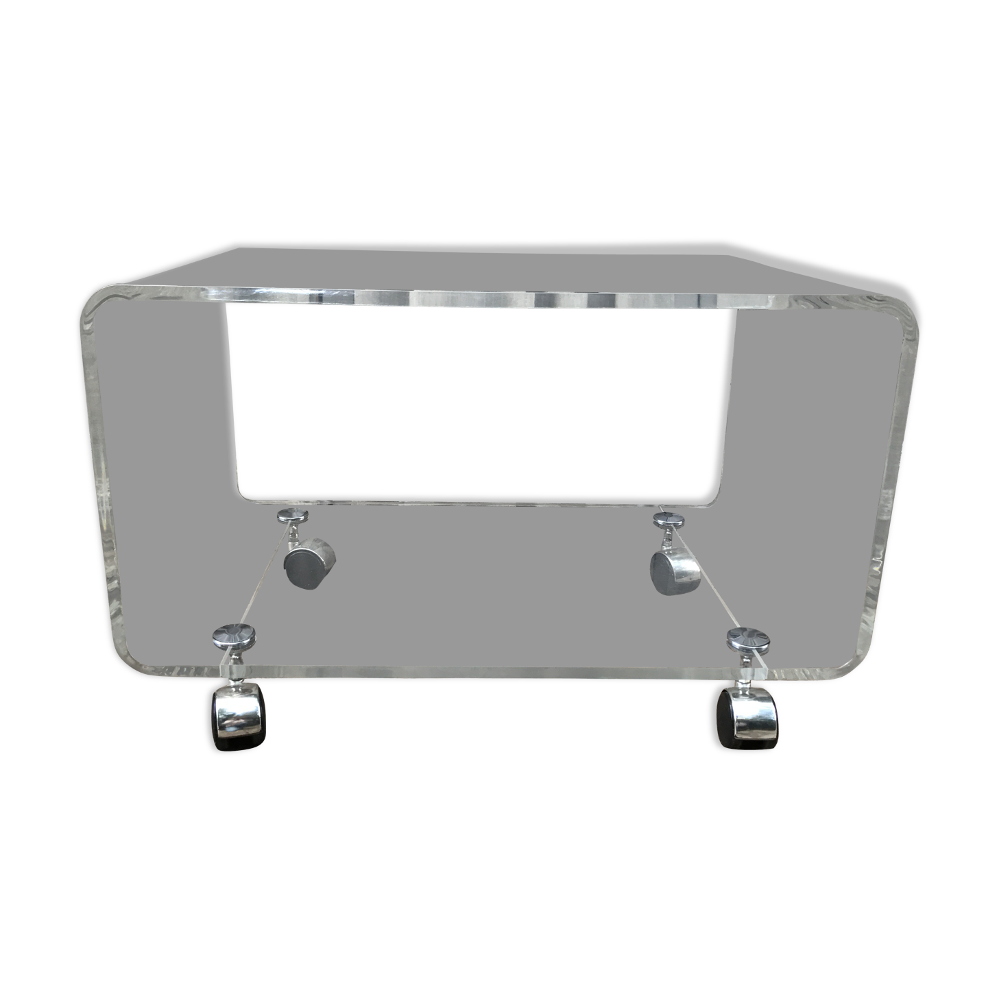 Plexiglas coffee table