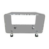 Plexiglas coffee table