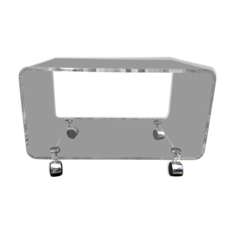 Plexiglas coffee table