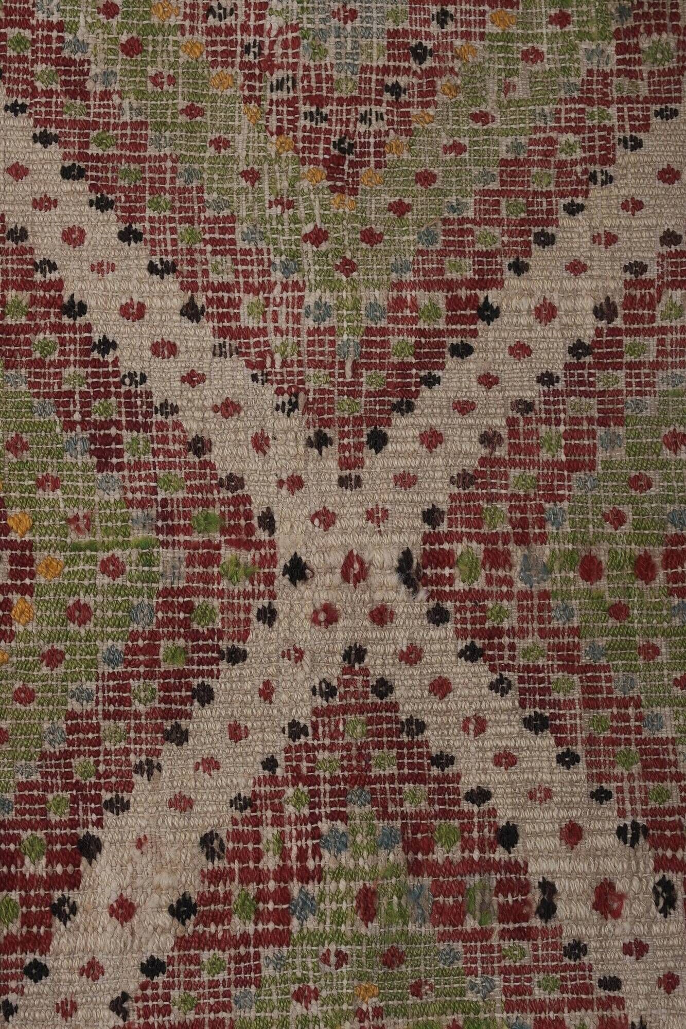 Vintage Turkish kilim handwoven 207x316 cm