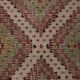 Vintage Turkish kilim handwoven 207x316 cm