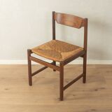 Dining chairs from the 1970s with original seagrass weave (set of 2)