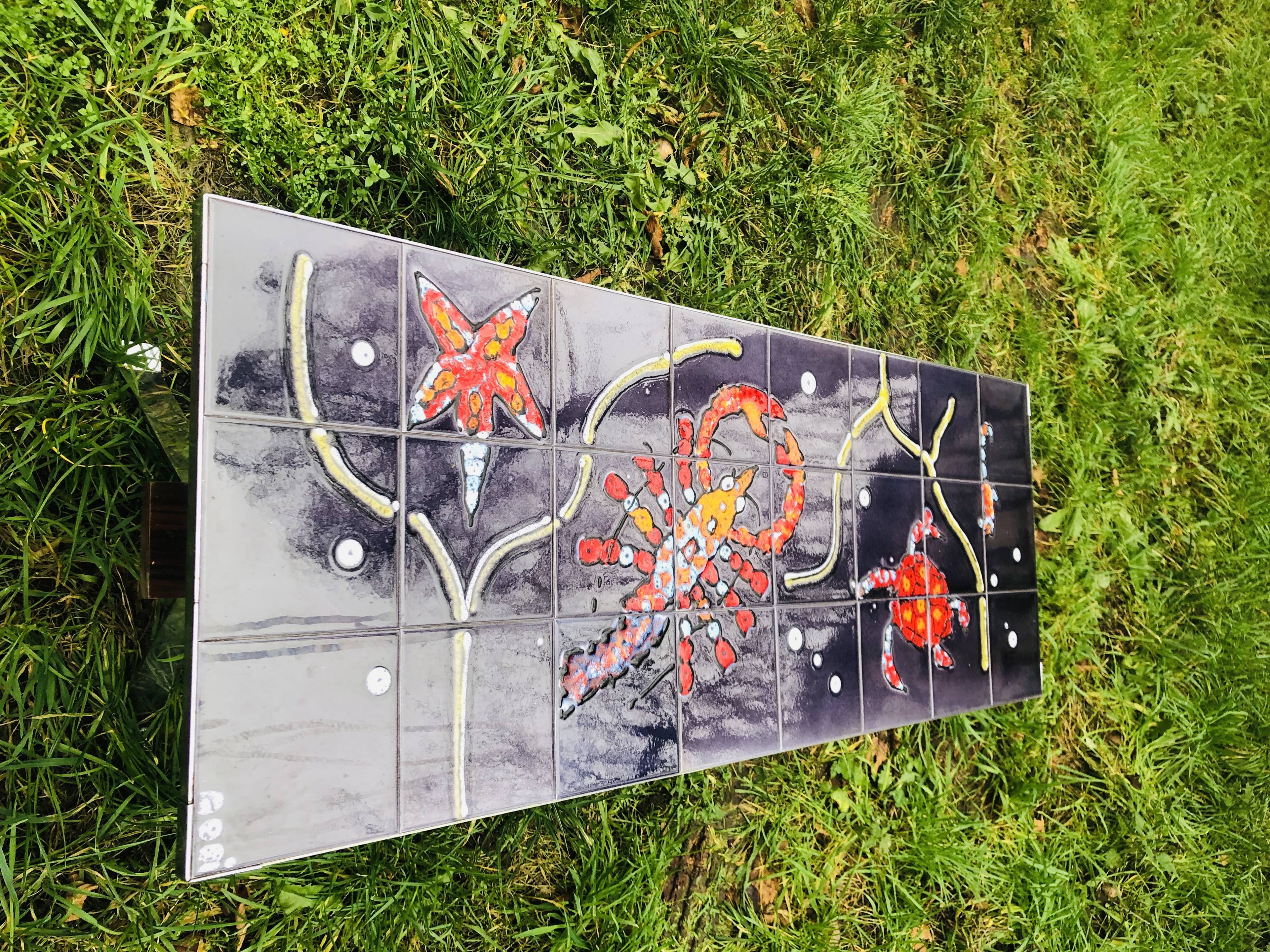 Coffee table Ceramic Adri 70s