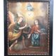 The Annunciation, Italy, 17th Century, Antique Oil Painting On Canvas