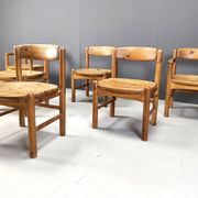 Rainer Daumiller pine wood dining chairs for Hirtshals Savvaerk - set of 6 - 1970s
