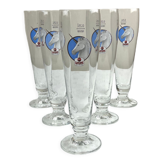 Verres à bière La Licorne Saverne