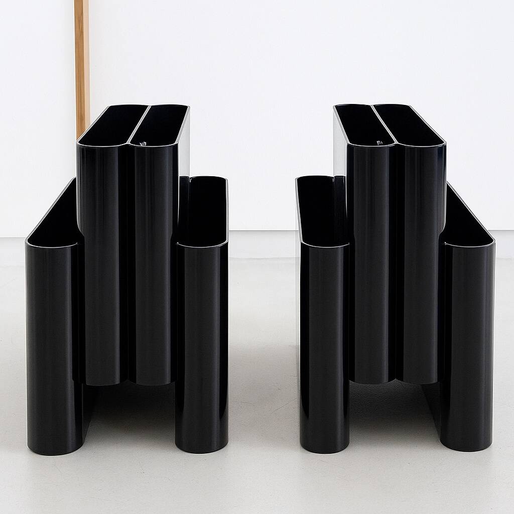 Magazine rack Portarviste by GIOTTO STOPINO, Kartell, 1971