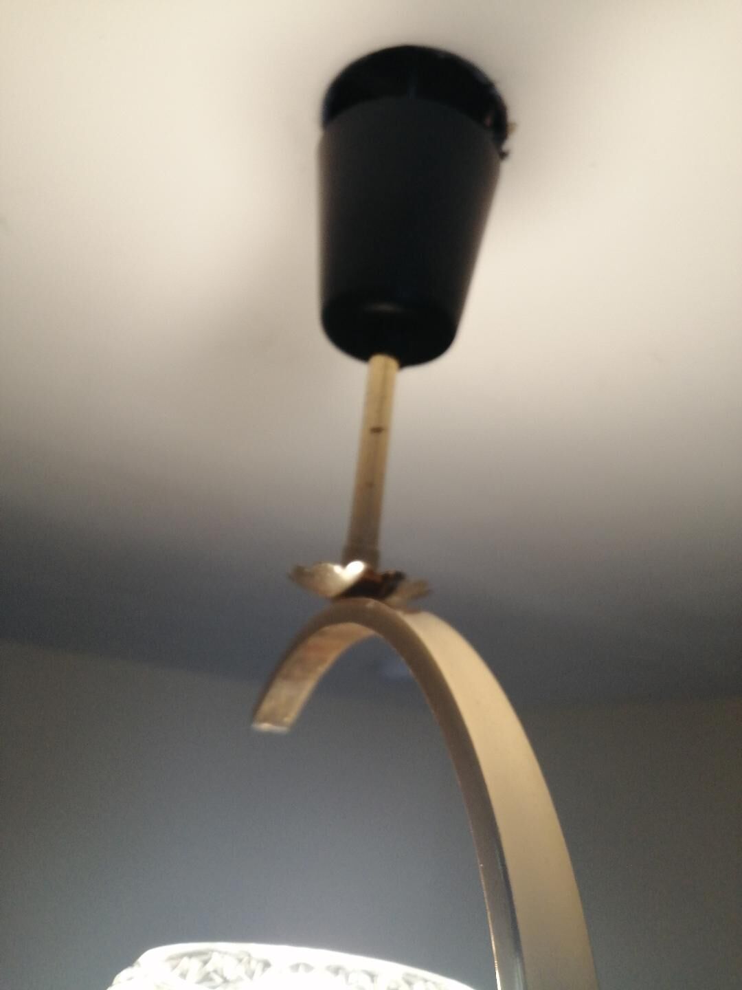 Suspension 60s crystal and metal