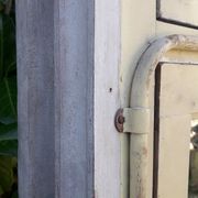 Verrière bois 3 fenêtres à soufflet et abbatant