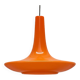 Suspension "Tulip" orange Peill & Putzler, Germany 1960-70