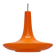 Suspension "Tulip" orange Peill & Putzler, Germany 1960-70