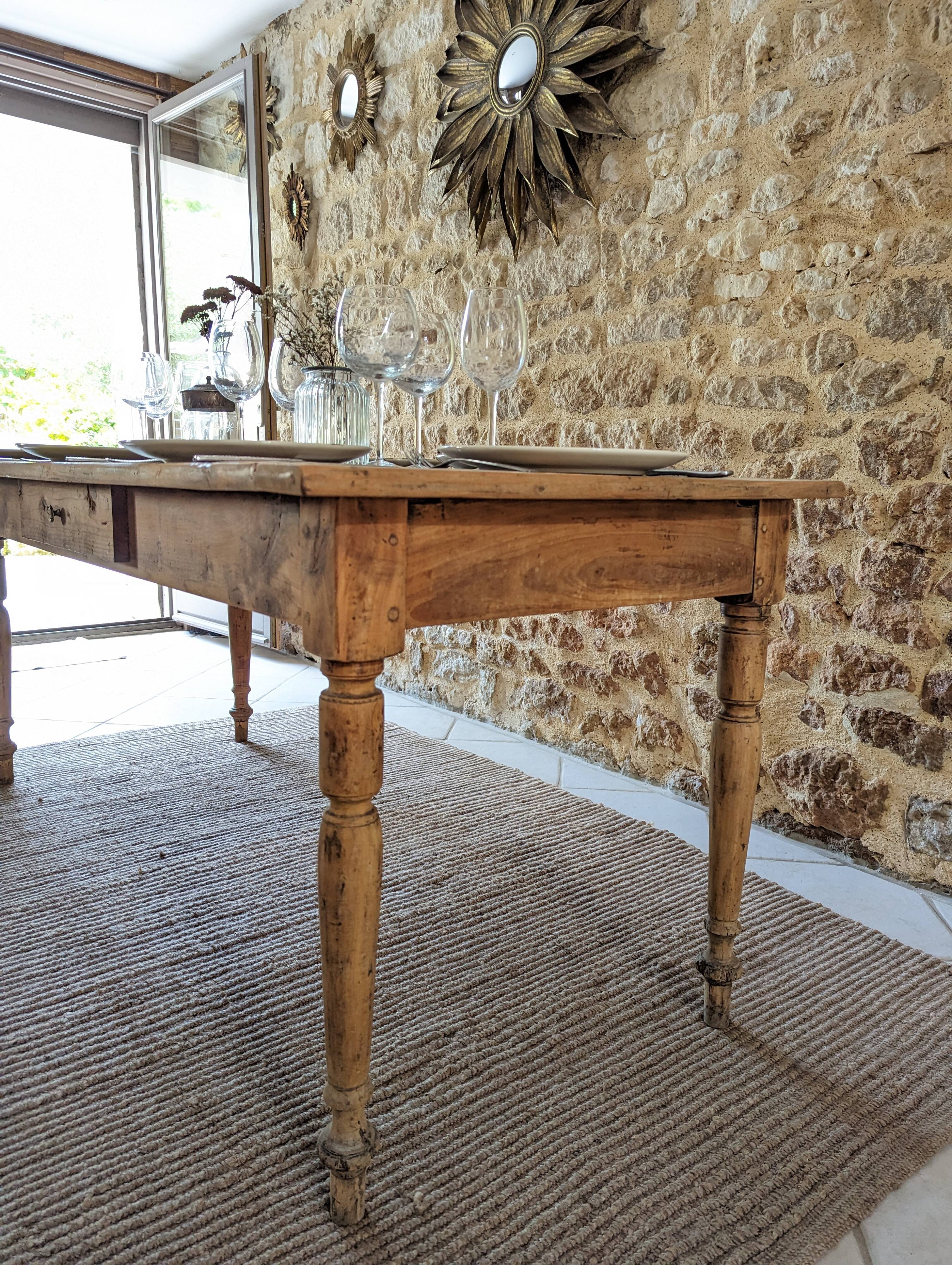 Farmhouse table