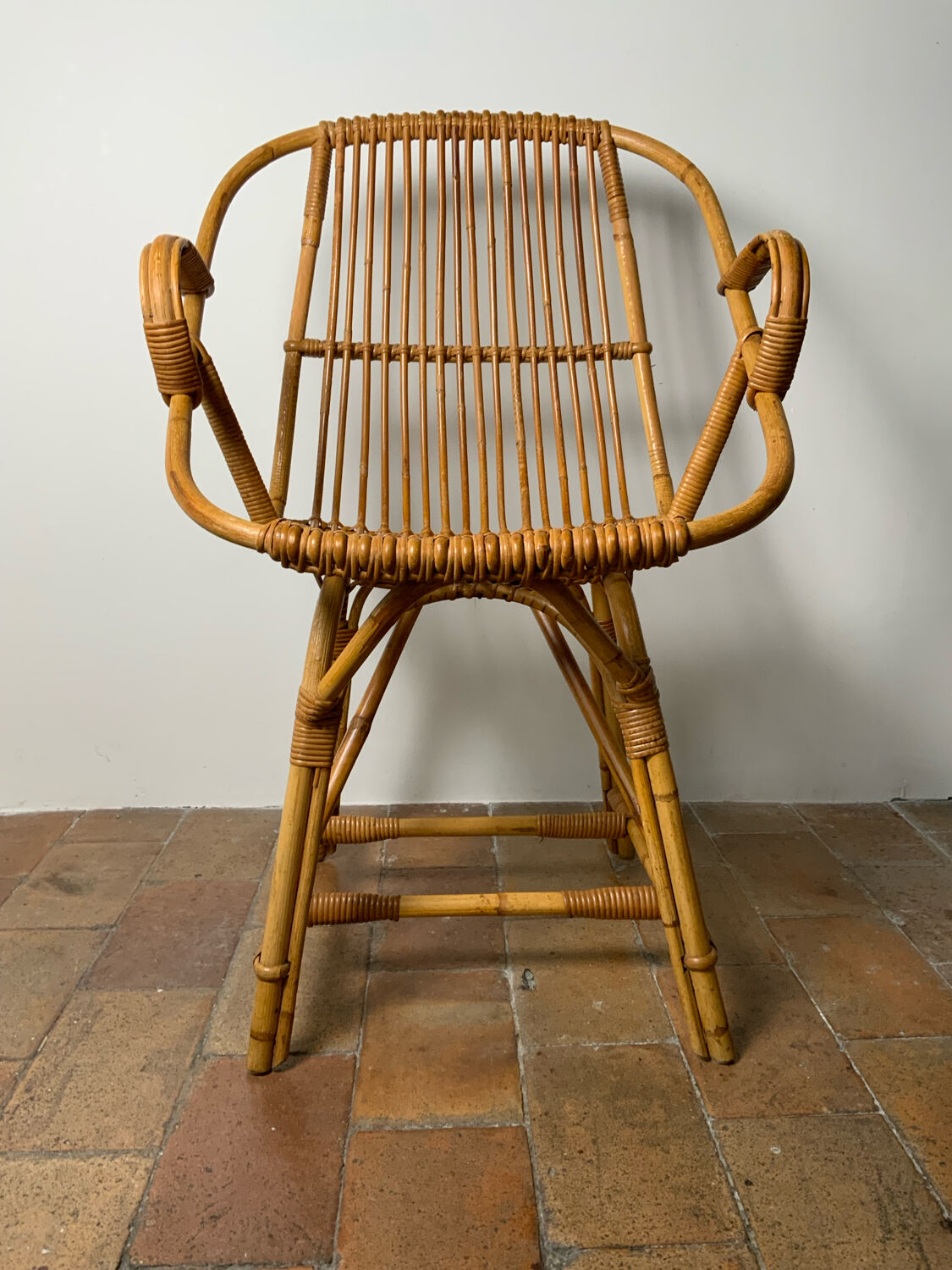 Vintage rattan chair