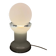 Vintage Italian glass lamp