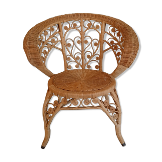 Armchair 60s Peacock