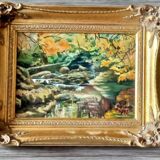 Tableau signé Vintage