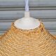 Vintage wicker flower pendant