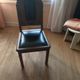 Set of 5 Art Deco chairs + one with a broken leg.