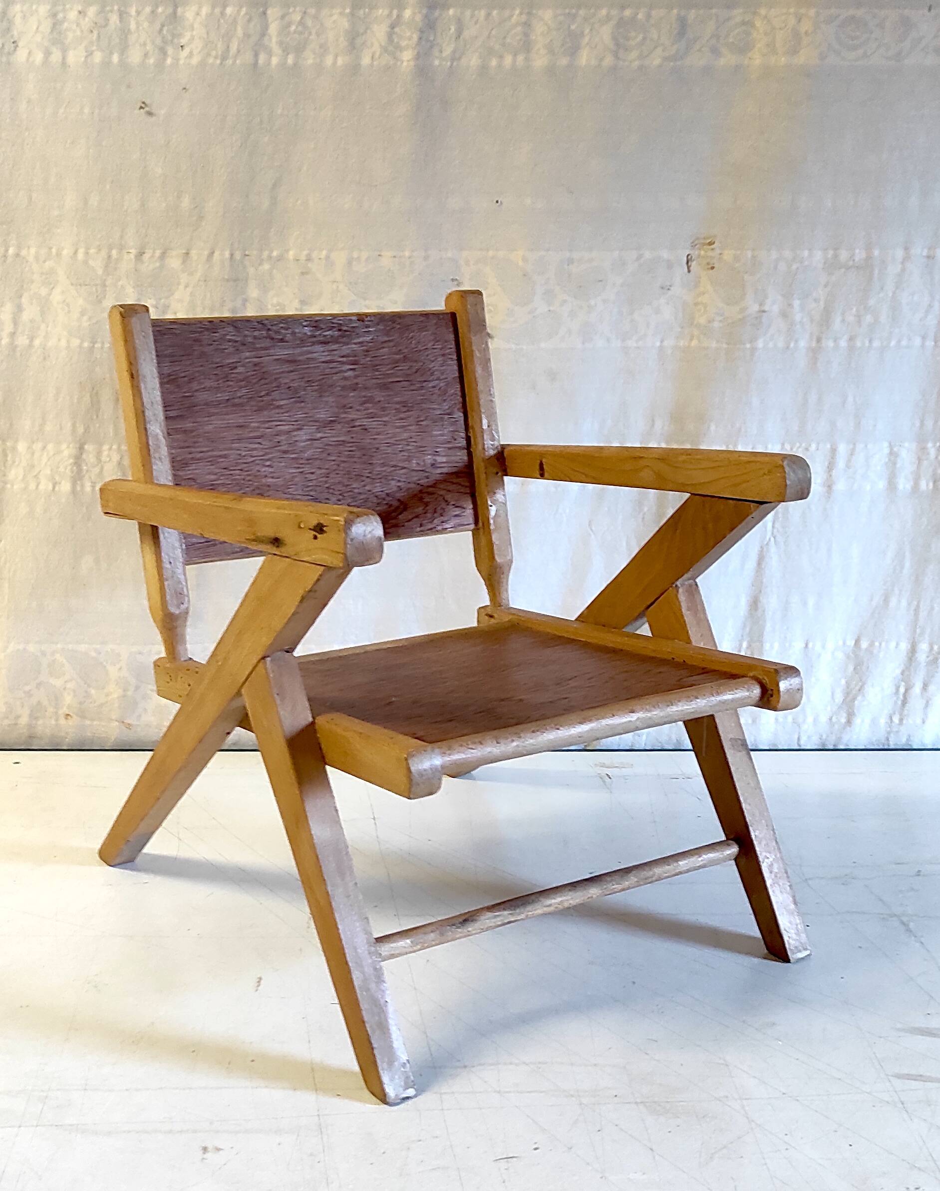 Fauteuil vintage enfant - mid. XXème