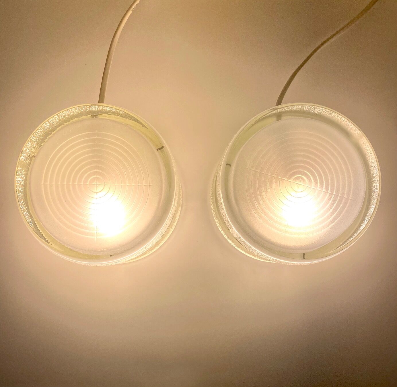 Yoyo lamps by Eugenio Gentili tedeschi for Fontana Arte