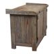 Characterful Old Blue Workbench Sideboard Unique 124cm