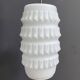 White glass Brutalis pendant lamp 1960s