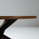 Gerard Geytenbeek tripod dining table in wenge, The Netherlands, 1960