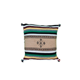 Multicolored Moroccan cushion