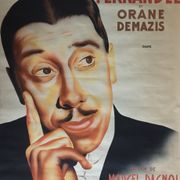 Cinema poster "The Schpountz" Fernandel, 50s
