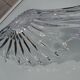 Centre de table, coupe en cristal