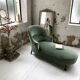 Meridian Napoleon III green velvet