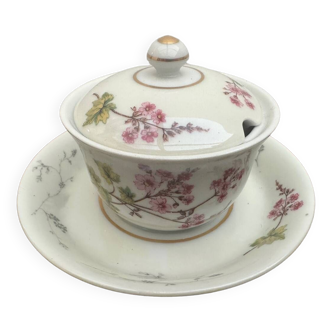 Moutardier en porcelaine de limoges - ch. field haviland