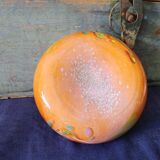 Blown glass vase signed j.m operto silice creation biot