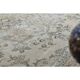 1970s Vintage Persian Handmade Wool Cotton Brown Beige Area Rug 289x381