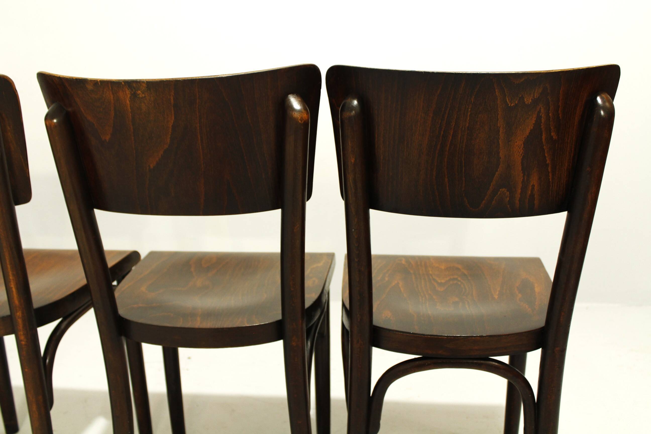 Pub Chairs from Thonet, 1930s, Set of 6, II